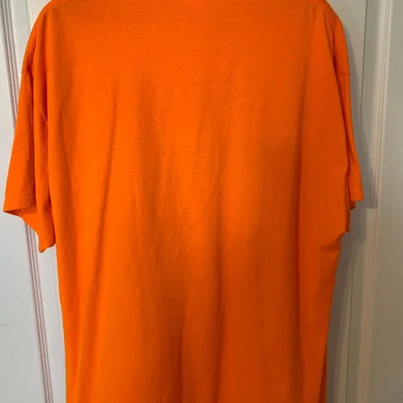 Gildan Vibrant Orange Short Sleeve Tee - Picture 3 of 3